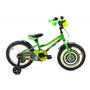Bicicleta Copii Dhs 1601 Verde 16 Inch - 1