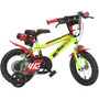 Bicicleta copii Dino Bikes 12' 412 galben - 1
