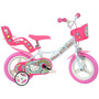 Bicicleta copii Dino Bikes 12' Hello Kitty - 1