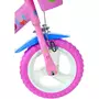 Bicicleta cu pedale, Dino Bikes, Purcelusa Peppa, Cu roti ajutatoare, Cu cosulet frontal, Cu scaunel pentru papusa, 12 inch, Pana la 40 kg, 3 ani+, Multicolor - 8