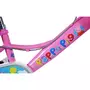 Bicicleta cu pedale, Dino Bikes, Purcelusa Peppa, Cu roti ajutatoare, Cu cosulet frontal, Cu scaunel pentru papusa, 12 inch, Pana la 40 kg, 3 ani+, Multicolor - 9