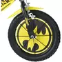 Bicicleta cu pedale, Dino Bikes, Batman, Cu roti ajutatoare, 14 inch, Pana la 50 kg, 4 ani+, Multicolor - 6