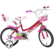 Bicicleta copii Dino Bikes 14' Flappy fuchsia