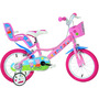 Bicicleta copii Dino Bikes 14' Peppa Pig - 1