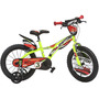 Bicicleta copii Dino Bikes 14' Raptor galben - 1