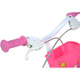 Bicicleta cu pedale, Dino Bikes, Unicorn, Cu roti ajutatoare, Cu cosulet frontal, Cu cosulet pentru papusi, 14 inch, Pana la 115 cm, Pink - 19