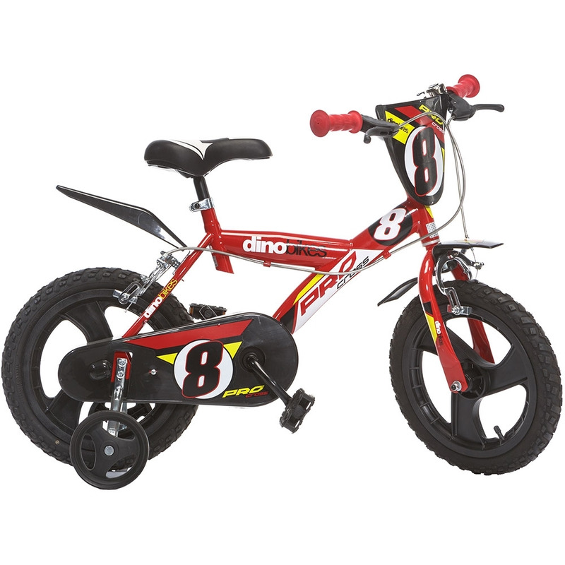 Bicicleta copii Dino Bikes 16\' Pro-cross rosu