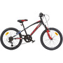 Bicicleta copii Dino Bikes 20' MTB baieti Sport negru cu 6 viteze si suspensie - 1