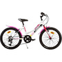 Bicicleta cu pedale, Dino Bikes, Mountain Bike, Cu 6 viteze, 20 inch, Pana la 145 cm, 7 ani+, Multicolor - 1