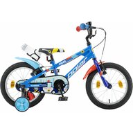 Bicicleta Copii Polar 2023 Police - 16 Inch, Albastru