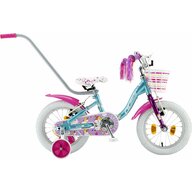 Bicicleta Copii Polar 2023 Unicorn - 14 Inch, Albastru-Roz