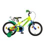Bicicleta Copii Polar Dino - 16 Inch, Verde - 1