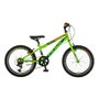 Bicicleta Copii Polar Sonic - 20 Inch, Verde-Portocaliu - 1