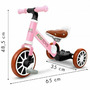 Bicicleta de echilibru 3 in 1 cu pedale pentru copii Ecotoys LC-V1322 - Roz - Resigilat - 3