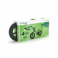 Bicicleta de echilibru, Chillafish, BMXie 2, Cu suport pentru picioare si frana integrate, Cu sa reglabila, Greutatate 3.8 Kg, 12 inch, Pentru 2 - 5 ani, Kiwi