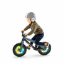 Bicicleta de echilibru, Chillafish, BMXie Glow, Cu spite luminoase, Cu sa reglabila, Greutatate 3.8 Kg, 12 inch, Pentru 2 - 5 ani, Anthracite - 9