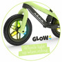 Bicicleta de echilibru, Chillafish, BMXie Glow, Cu spite luminoase, Cu sa reglabila, Greutatate 3.8 Kg, 12 inch, Pentru 2 - 5 ani, Pistachio - 7