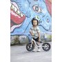 Bicicleta de echilibru, Chillafish, Charlie Glow, Usoara, Cu ghidon si sa reglabile, Cu spite luminoase, Greutate 2.5 Kg, Cu roti din spuma EVA, 10 inch, Pentru 18-48 luni, Beige - 9