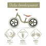 Bicicleta de echilibru, Chillafish, Charlie Lux, Usoara, Cu ghidon si sa reglabile, Greutate 3.2 kg, Cu roti din spuma EVA, 12 inch, Pentru 24-60 luni, Olive - 8