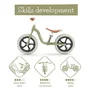 Bicicleta de echilibru, Chillafish, Charlie Lux, Usoara, Cu ghidon si sa reglabile, Greutate 3.2 kg, Cu roti din spuma EVA, 12 inch, Pentru 24-60 luni, Olive - 8