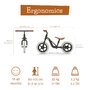 Bicicleta de echilibru, Chillafish, Charlie, Usoara, Cu ghidon si sa reglabile, Greutate 2.5 Kg, Cu roti din spuma EVA, 10 inch, Pentru 18-48 luni, Black - 6