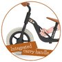 Bicicleta de echilibru, Chillafish, Charlie, Usoara, Cu ghidon si sa reglabile, Greutate 2.5 Kg, Cu roti din spuma EVA, 10 inch, Pentru 18-48 luni, Black - 8