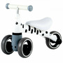 Bicicleta de echilibru, cu 3 roti, pentru interior / exterior, Ecotoys, Zebra, pentru copii, 12 - 36 luni, sarcina maxima 20 kg - 1