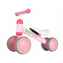 Bicicleta de echilibru, cu roti duble, pentru interior / exterior, Ecotoys, Roz, pentru copii, 18 - 36 luni, sarcina maxima 20 kg - 1