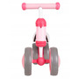 Bicicleta de echilibru, cu roti duble, pentru interior / exterior, Ecotoys, Roz, pentru copii, 18 - 36 luni, sarcina maxima 20 kg - 3