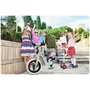 Bicicleta de echilibru din lemn pentru copii, scaun din spuma, roti 12 inchi, Ricokids, Veltino, 7618, Albastra - 6