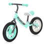 Lorelli - Bicicleta de echilibru, Fortuna Air, 2-5 Ani, 12 inch, anvelope cu camera, jante cu leduri, Grey & Green - 1