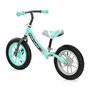 Lorelli - Bicicleta de echilibru, Fortuna Air, 2-5 Ani, 12 inch, anvelope cu camera, jante cu leduri, Grey & Green - 3