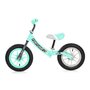 Lorelli - Bicicleta de echilibru, Fortuna Air, 2-5 Ani, 12 inch, anvelope cu camera, jante cu leduri, Grey & Green - 4