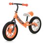 Lorelli - Bicicleta de echilibru, Fortuna Air, 2-5 Ani, 12 inch, anvelope cu camera, jante cu leduri, Grey & Orange - 1