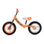 Lorelli - Bicicleta de echilibru, Fortuna Air, 2-5 Ani, 12 inch, anvelope cu camera, jante cu leduri, Grey & Orange - 3