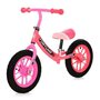 Lorelli - Bicicleta de echilibru, Fortuna Air, 2-5 Ani, 12 inch, anvelope cu camera, jante cu leduri, Light & Dark Pink - 1