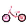 Lorelli - Bicicleta de echilibru, Fortuna Air, 2-5 Ani, 12 inch, anvelope cu camera, jante cu leduri, Light & Dark Pink - 3