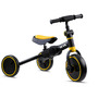 Bicicleta de echilibru pliabila pentru copii, multifunctionala, 3in1, Tiny Bike, Yellow - 4