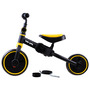 Bicicleta de echilibru pliabila pentru copii, multifunctionala, 3in1, Tiny Bike, Yellow - 5