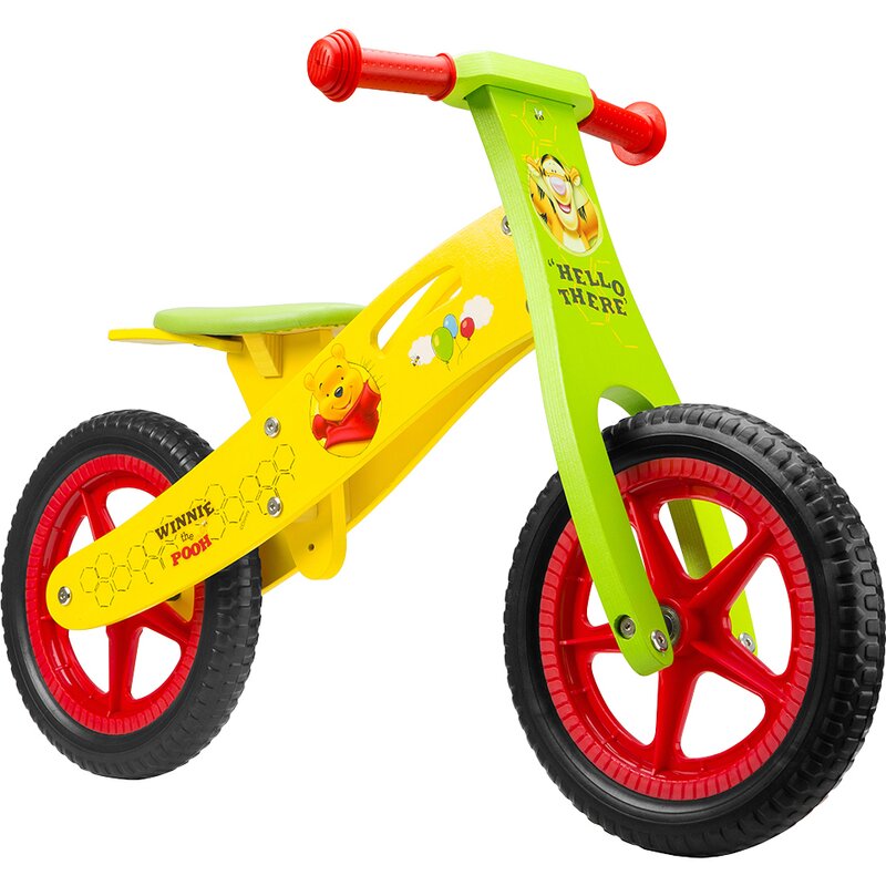 Seven - bicicleta fara pedale , winnie the pooh, multicolor