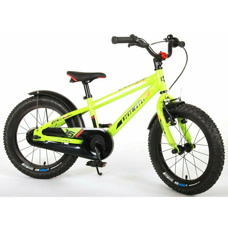Eandl cycles - bicicleta cu pedale rocky, 16 , verde