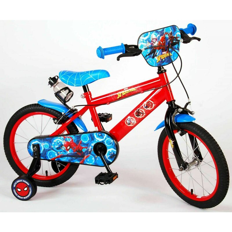 Bicicleta E&L Spiderman RB 16\'\'