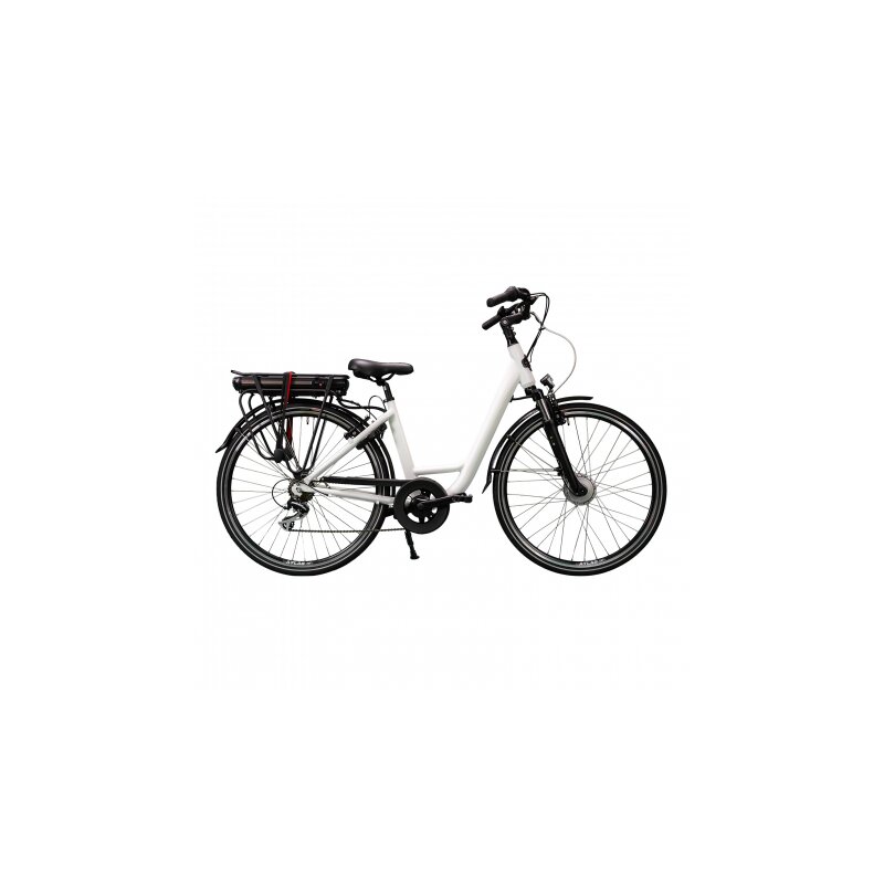Bicicleta Electrica Devron 28220 - 28 Inch, S, Alb