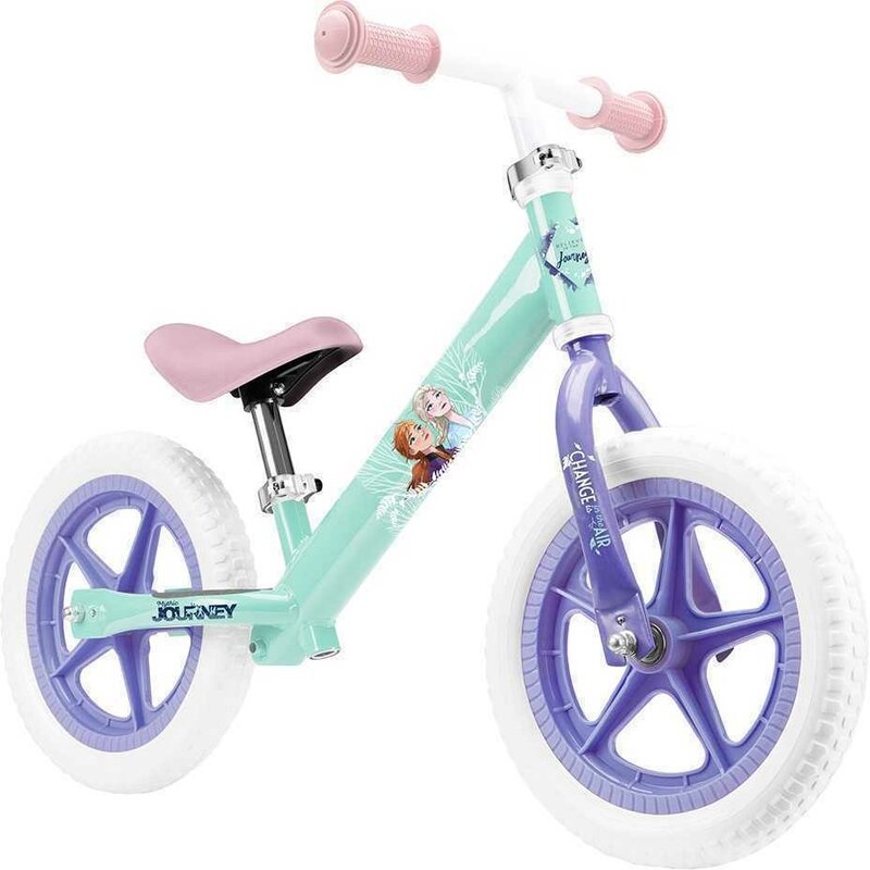 Seven - bicicleta fara pedale , disney frozen 2, albastru