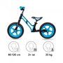 Bicicleta fara pedale cu cadru din magneziu Kidwell COMET - Black Blue - 4
