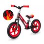 Bicicleta fara pedale cu cadru din magneziu Kidwell COMET - Black Red - 1