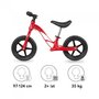 Kidwell - Bicicleta fara pedale cu cadru din magneziu  Rocky Red - Resigilat (probleme la vopsea) - 4