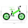 Bicicleta fara pedale ECOTOYS BW-1144 – Verde - 4