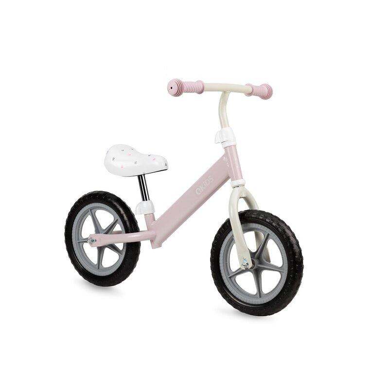 Qkids - bicicleta fara pedale fleet, roz