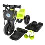 Bicicleta fara pedale Funny Wheels Rider YETTI SUPERPACK 3 in 1 Lime/Black - 1